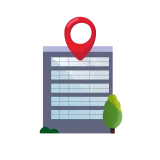 Website icons locatie