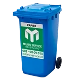 Rolcontainer 240l papier karton