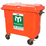 Rolcontainer 660l pmd