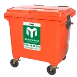 Rolcontainer 1100l pmd