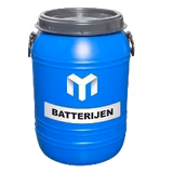 Drum met deksel chemisch afval