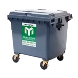 Rolcontainer 1100l restafval