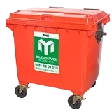 Rolcontainer 1100l pmd