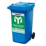 Rolcontainer 240l papier karton