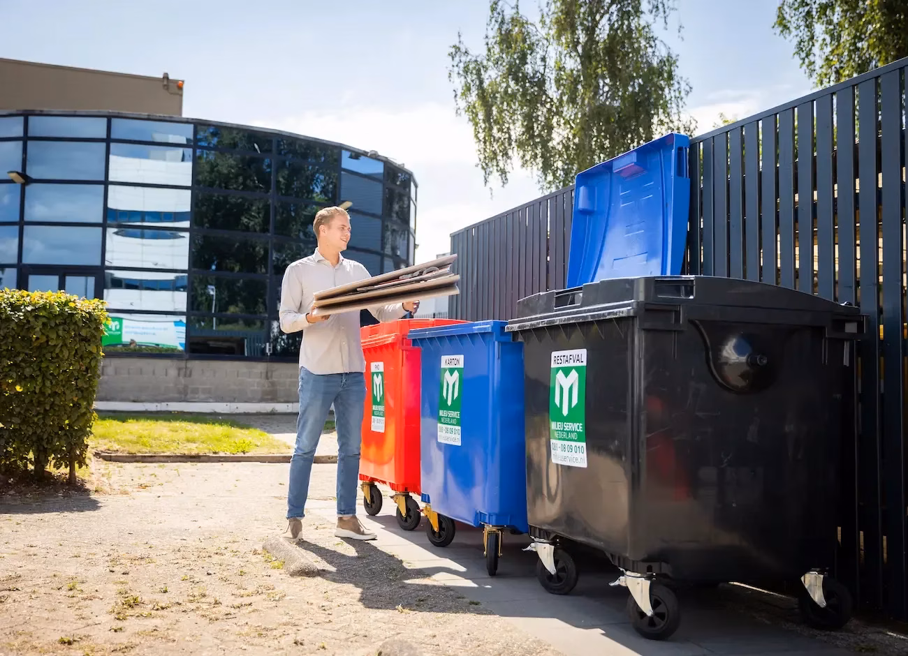 Afval scheiden bij de bron bespaart kosten