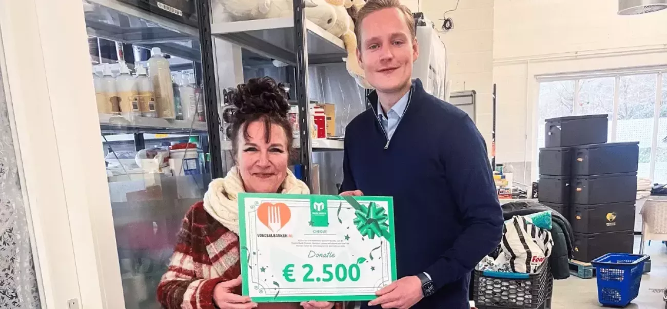 Donatie Voedselbank Diemen Milieu Service Nederland Kerst