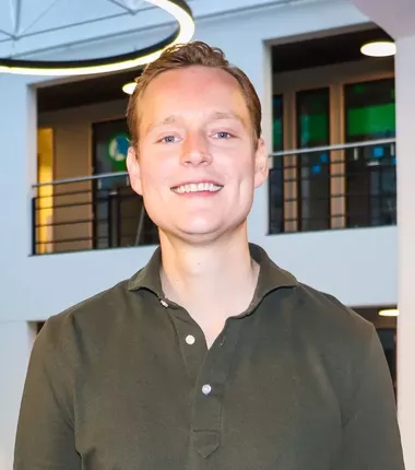 Marketing manager Joey van den Brink