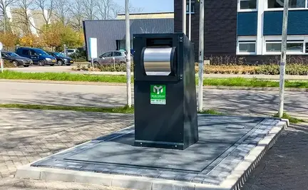 Ondergrondse container vrijstaand