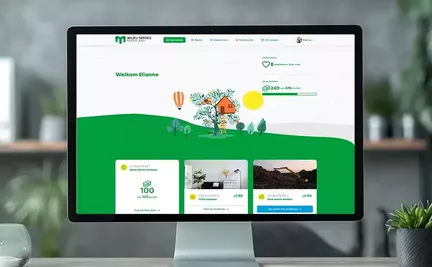 Zero Waste Game op computer