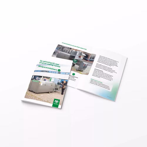 Brochure miniperscontainer