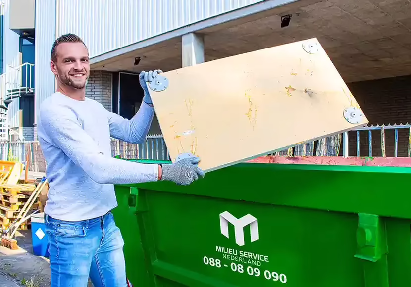 Afzetcontainers afvalstromen