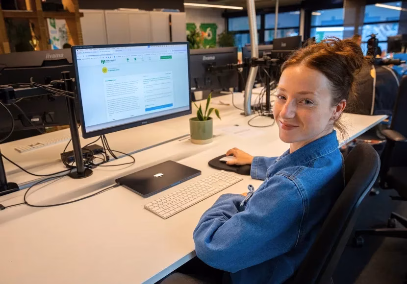Zero waste game aan desktop