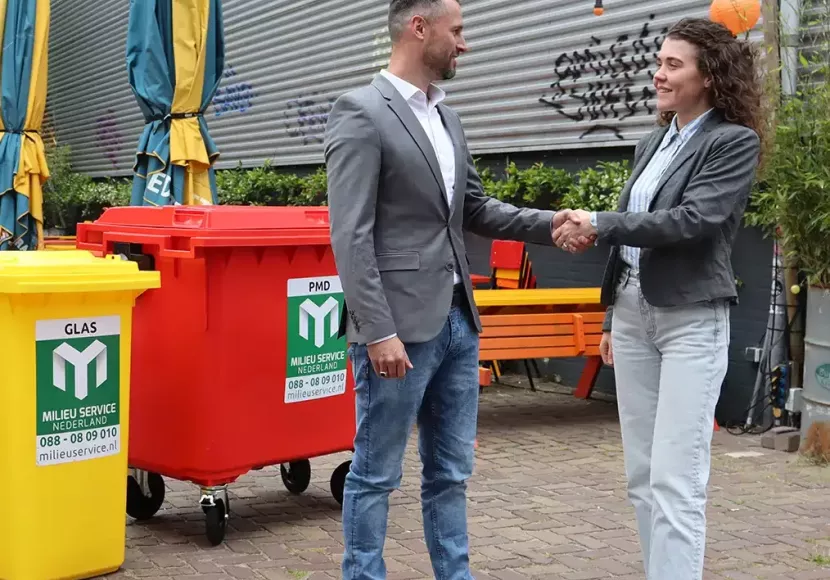Accountmanager met klant