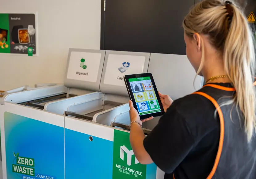 Tablet bedienen msg trolley