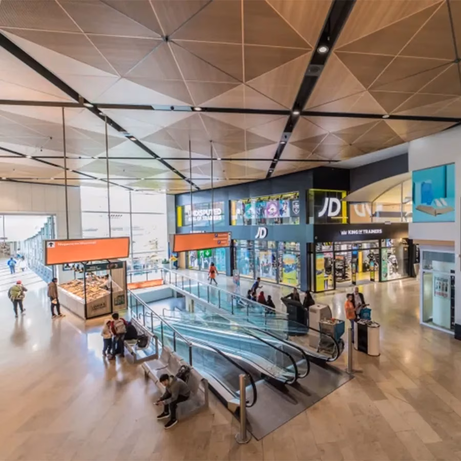 Alexandrium Shopping Center Afvalcontainers