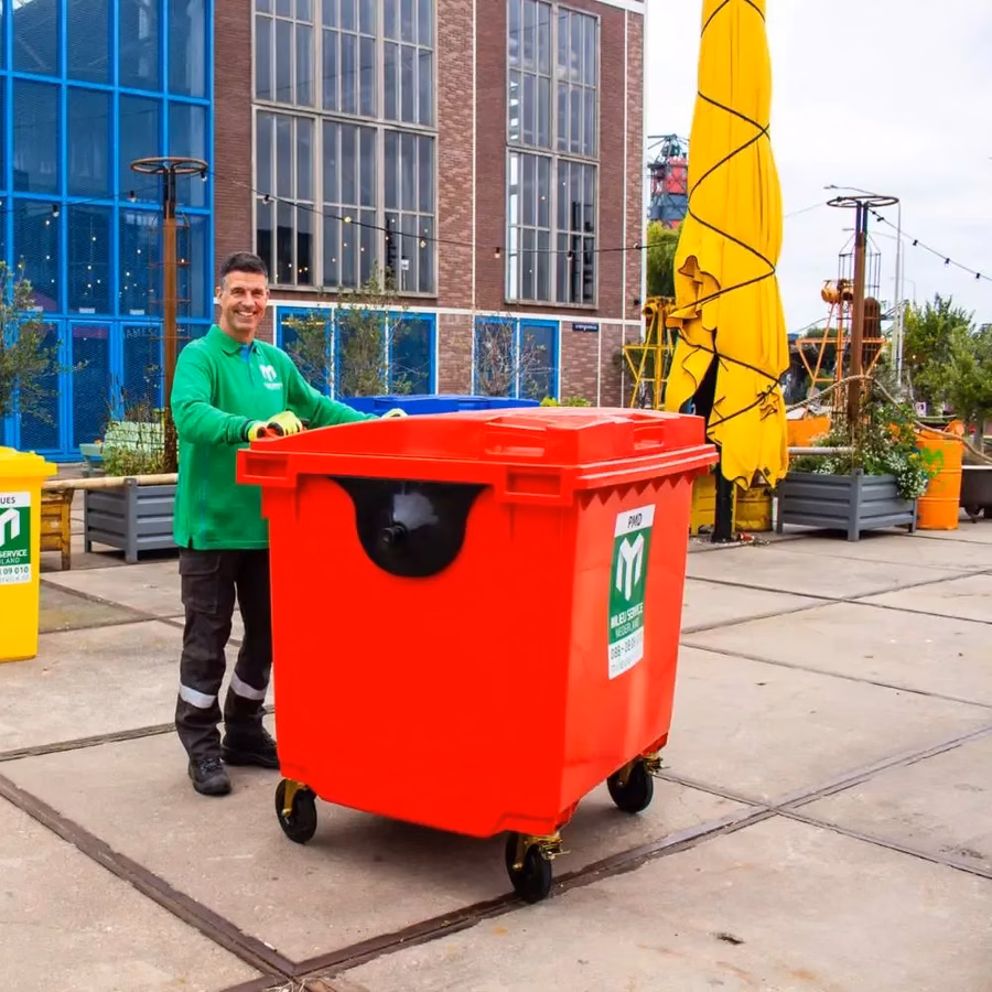 Plastic Recycling PMD container