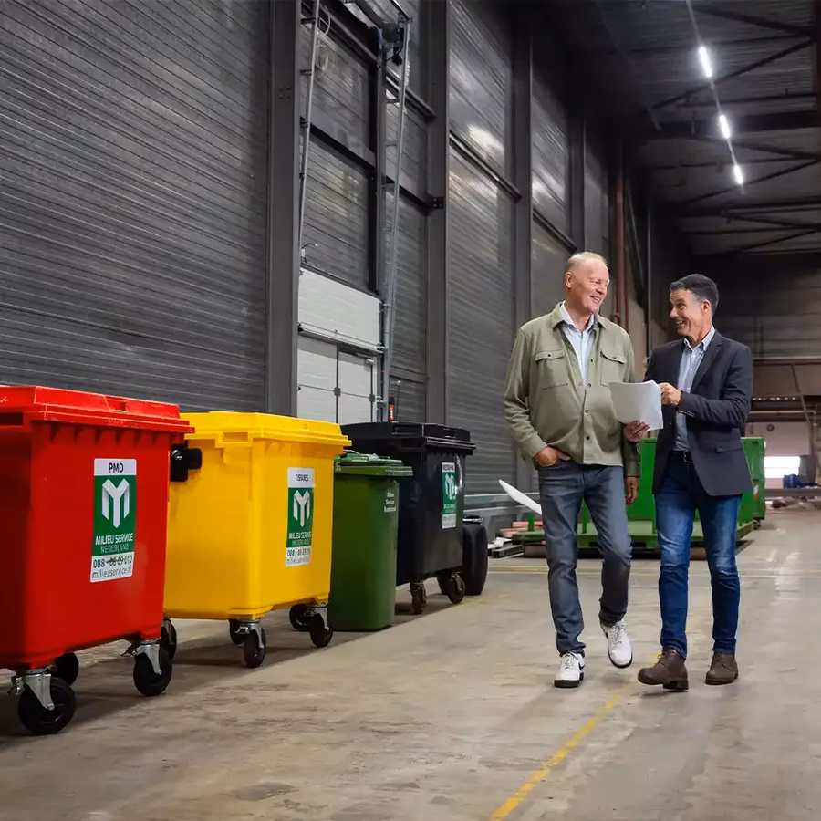 Accountmanager helpt bij bedrijfsafval en wetgeving