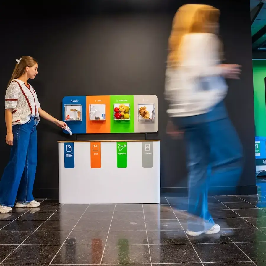 Afvalscheiden bij de bron