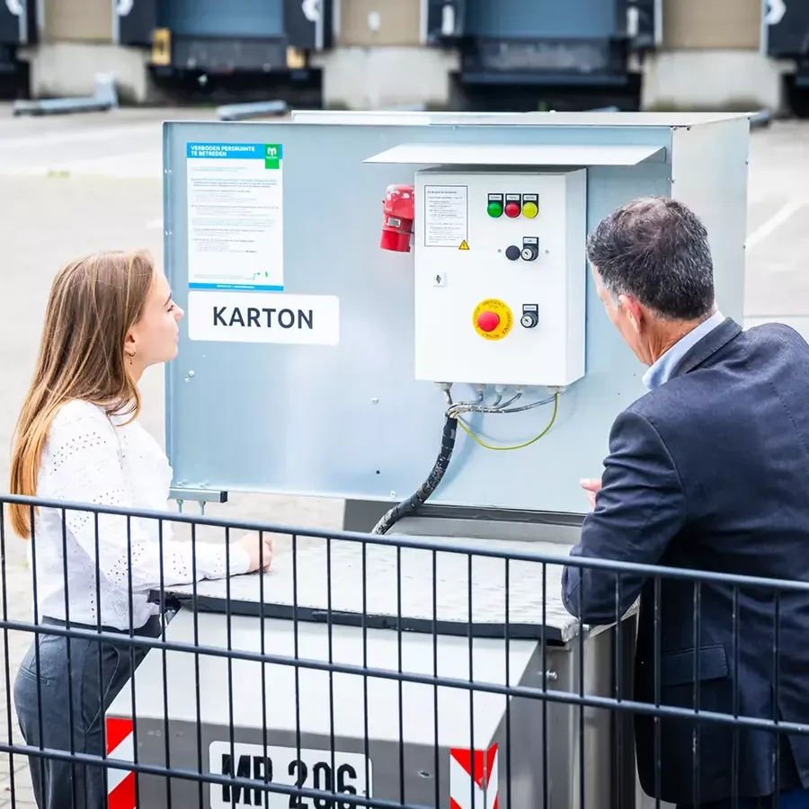 Uitleg miniperscontainer