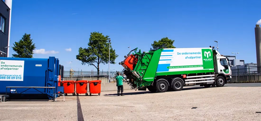 Swapfiets afvalinzameling PMD